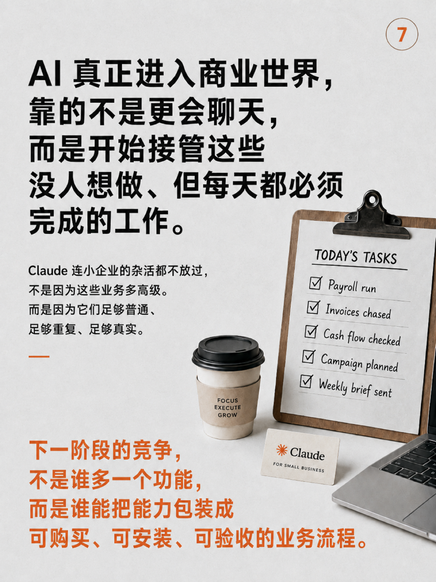 Claude抢滩SMB 市场 7/7